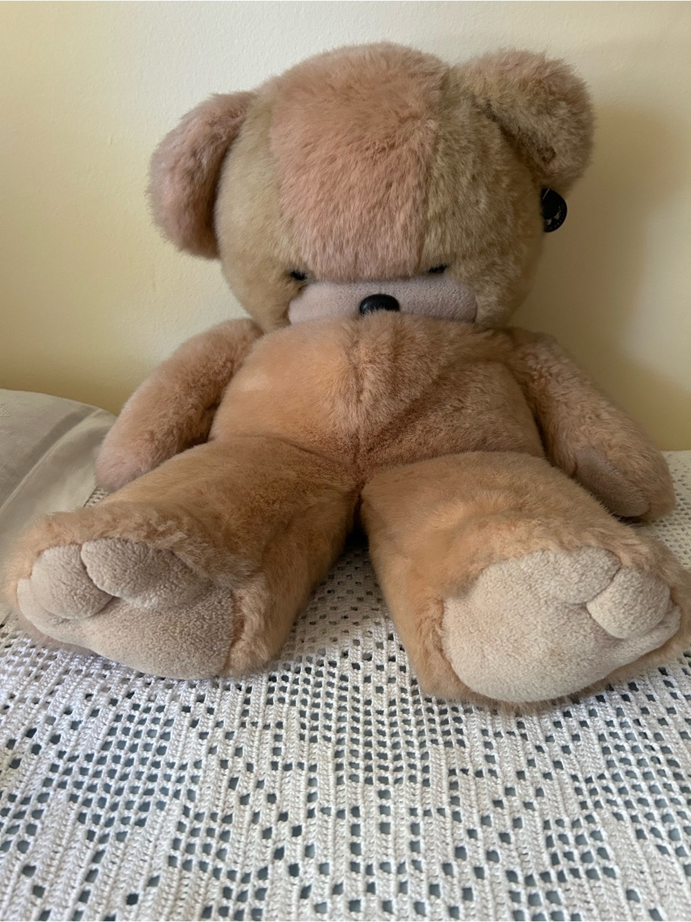 Vintage large teddy bear